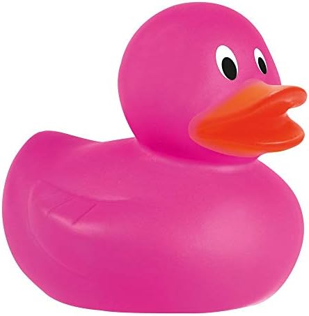 eBuyGB Plastik Lastik Ördek Yüzen Banyo Zamanı Oyuncak Çocuklar için Ördek Yarışı (2'li Paket Pembe)