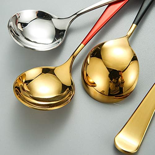Hemoton yılbaşı dekoru kahve kaşıkları Çay Kaşığı Paslanmaz Çelik Espresso Kaşıkları Yemek Kaşıkları Masa Kaşığı Servis