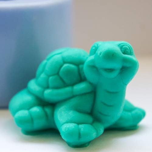 Silikon sabun kalıp küçük kaplumbağa kalıp kalıp sabun kalıp hayvanlar kalıp için