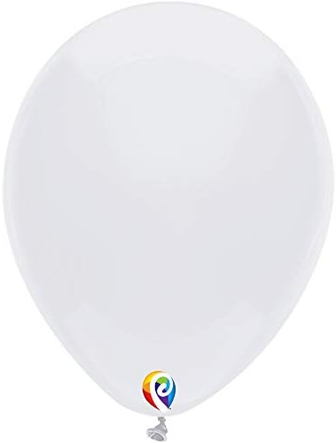 Funsational 12 Beyaz Lateks Parti Balonları