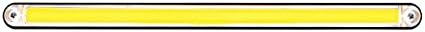 Birleşik Pasifik 36494 24 LED 12 siyah gövdeli GLO ışık çubuğu (Sarı LED / şeffaf Lens)