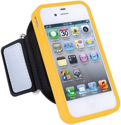 iPhone 4/4S için ıSound Sport Pro Kol Bandı (Sarı/Siyah)