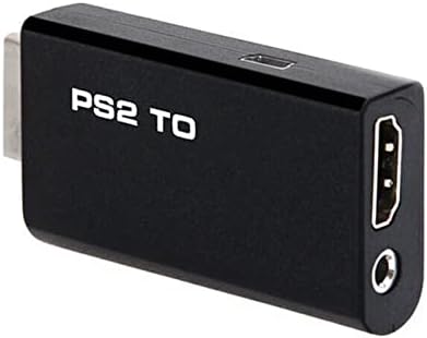 MOUDOAUER için PS2 HDMI Uyumlu Harici Adaptör HDTV RCA AV Ses Video Dönüştürücü Oyun Cihazı Parçaları Aksesuarları