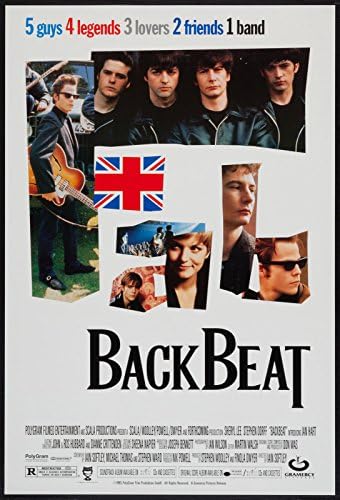 BACKBEAT-27X40 D/S Orijinal Film Afişi Bir Sayfa 1993 Beatles