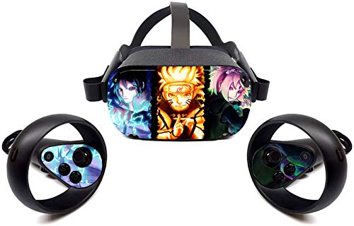 Oculus Görev VR Kulaklık Cilt sticker Süper Kahraman anime Vinil Çıkartması Kulaklık ve Denetleyici ok anh yeu