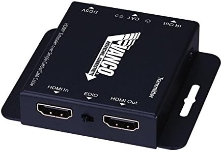 Vanco HDMIEX50 IR Kumanda HDMI Extender Fazla Tek Cat5e / Cat6 Kablo, Siyah