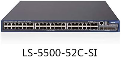H3C S5500-52C-SI Ethernet Anahtarı 48 Bağlantı Noktalı Tam Gigabit Katman 3 Kurumsal Sınıf Yönetilebilir Çekirdek