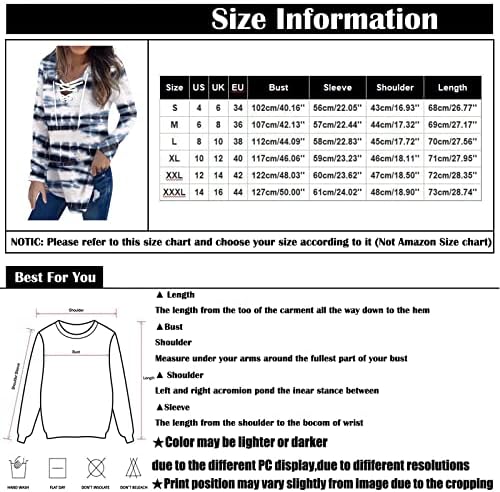 NOKMOPO Kadın Üstleri Atmosferik Moda Gevşek Rahat Günlük Baskı V Yaka Uzun Kollu Üst Temel Örgü T Shirt