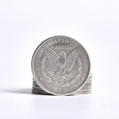 Doowops Gümüş Metal Paraları Çelik Morgan Dolar Para Sihir (3.8 cm Dia) kopya Para Sihirli Sahne Aksesuarları Sihirli