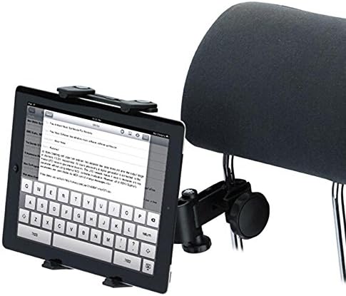OKOKMALL ABD-Ayarlanabilir Araba Koltuğu Kafalık Dağı Tutucu için iPad 2/3/4 Mini Samsung Tablet GPS